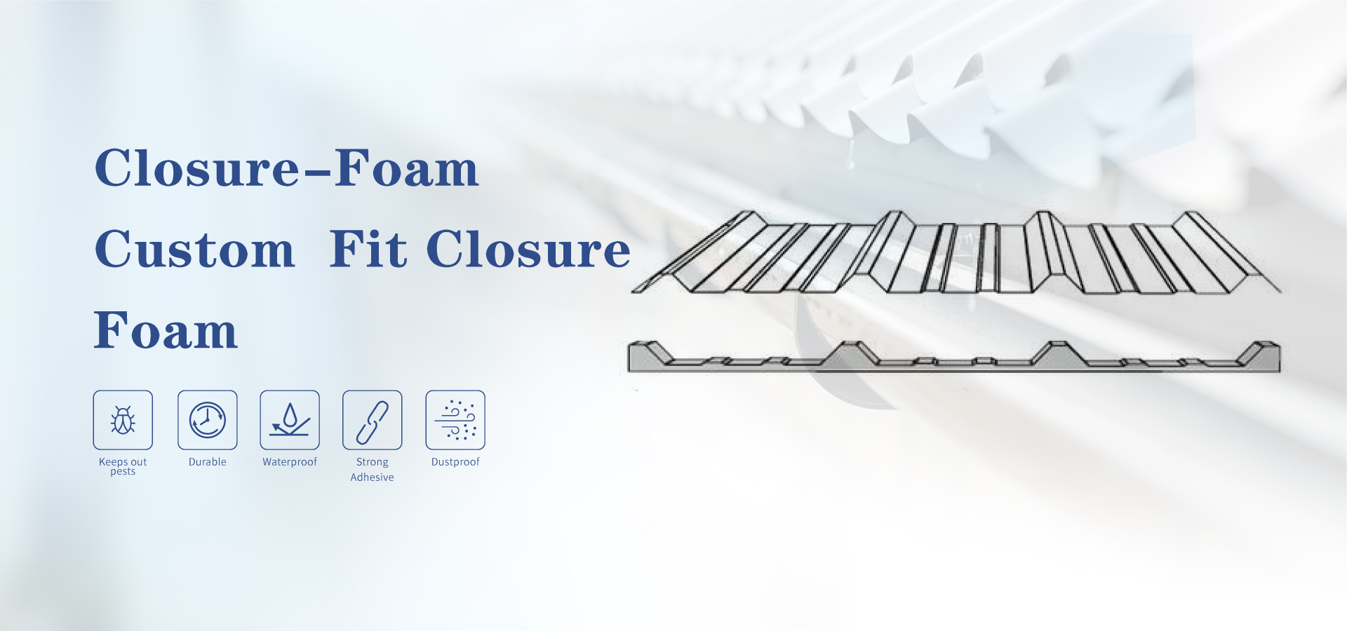 Foam closure