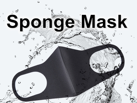 Anti Dust Fashion Non-Toxic Sponge Mask