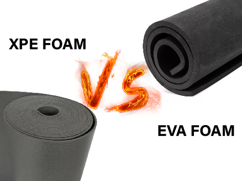 Compare of XPE foam EVA foam