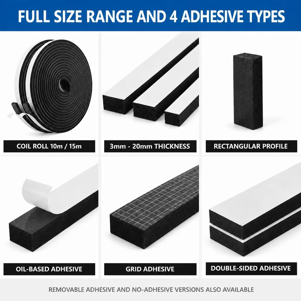 EVA Rubber Foam Strip